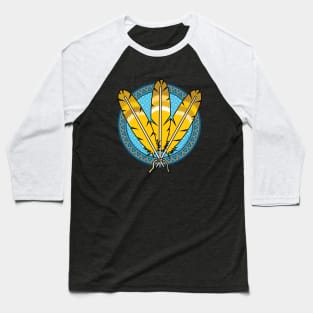 The Golden Feathers Baseball T-Shirt